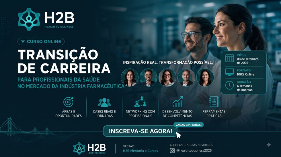 Transição de Carreira para Profissionais da Saúde na Indústria Farmacêutica